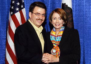 Kenneth Burt w/ Nancy Pelosi