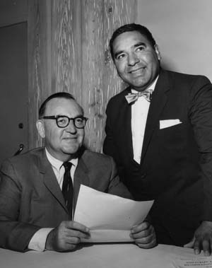 Pat Brown and Armando Rodriguez